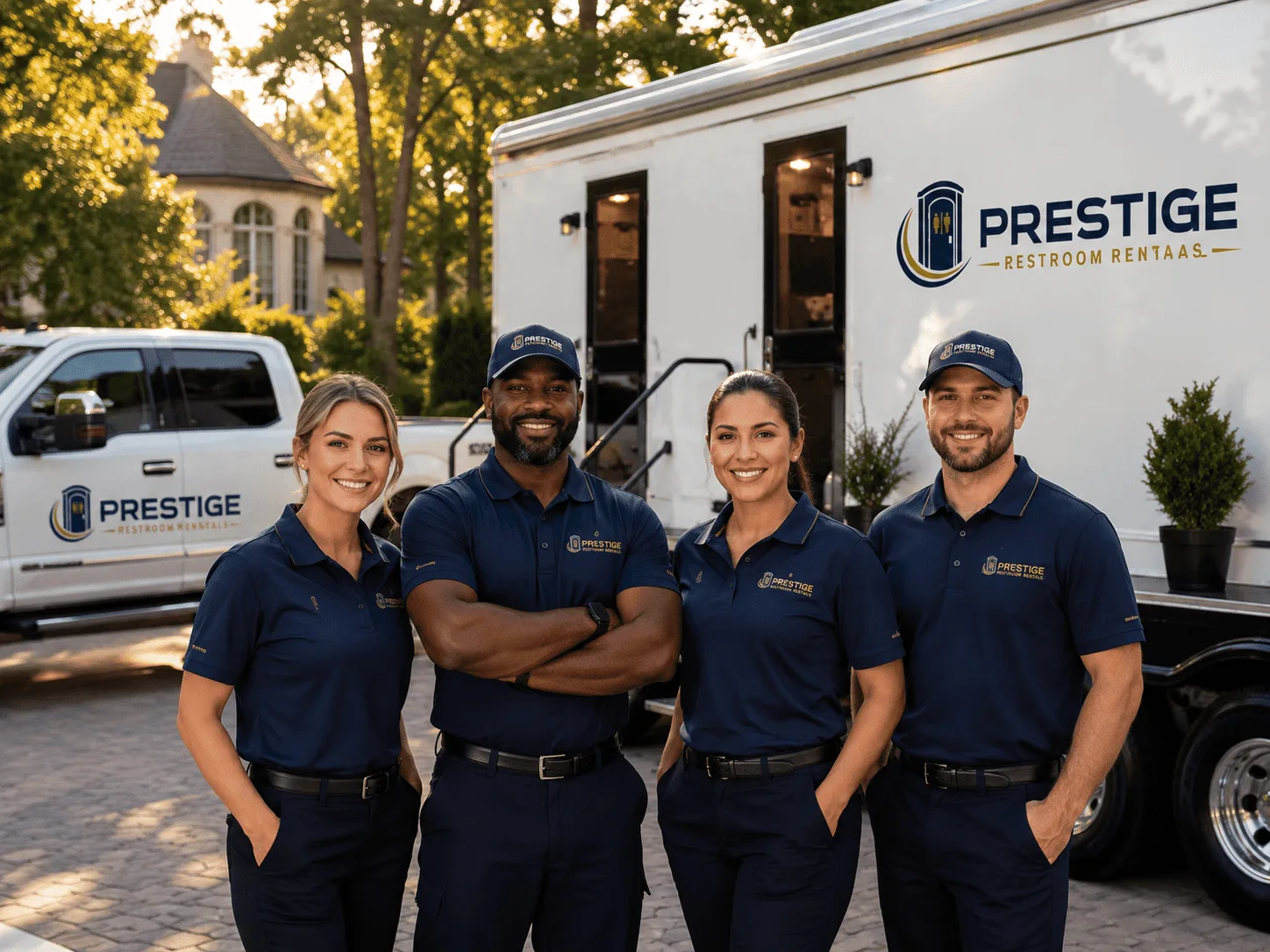 Trusted Luxury Portable Restrooms company in Mistletoe, KY